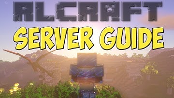 RLCraft Server Install Guide (with PortForwarding)