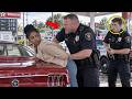 Cops Pull Over and Arrest Black Woman—Freeze When She Says "I'm Your New Police Captain"