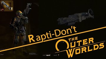 The Outer Worlds - (Unique Weapon) Rapti-don