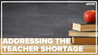 Addressing the teacher shortage