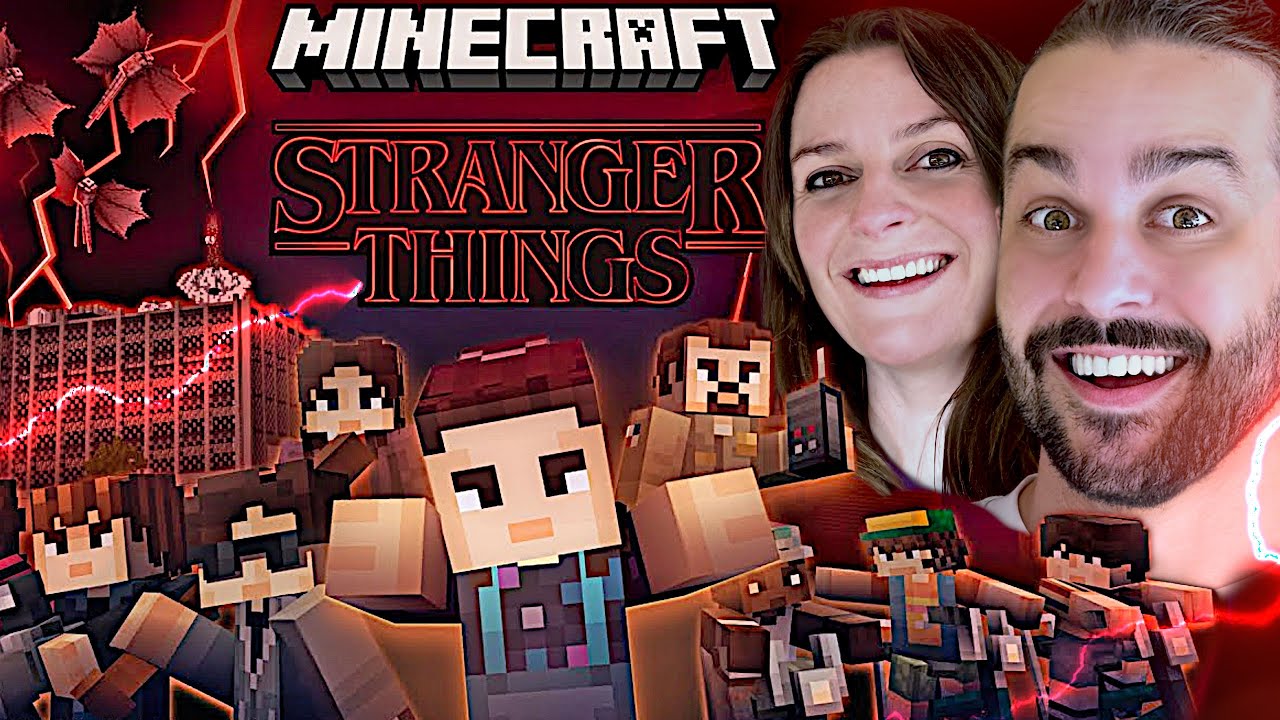 On découvre le DLC STRANGER THINGS x MINECRAFT !