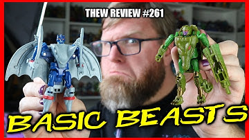 Beast Wars Basics Optimus Primal vs Megatron! | Thew