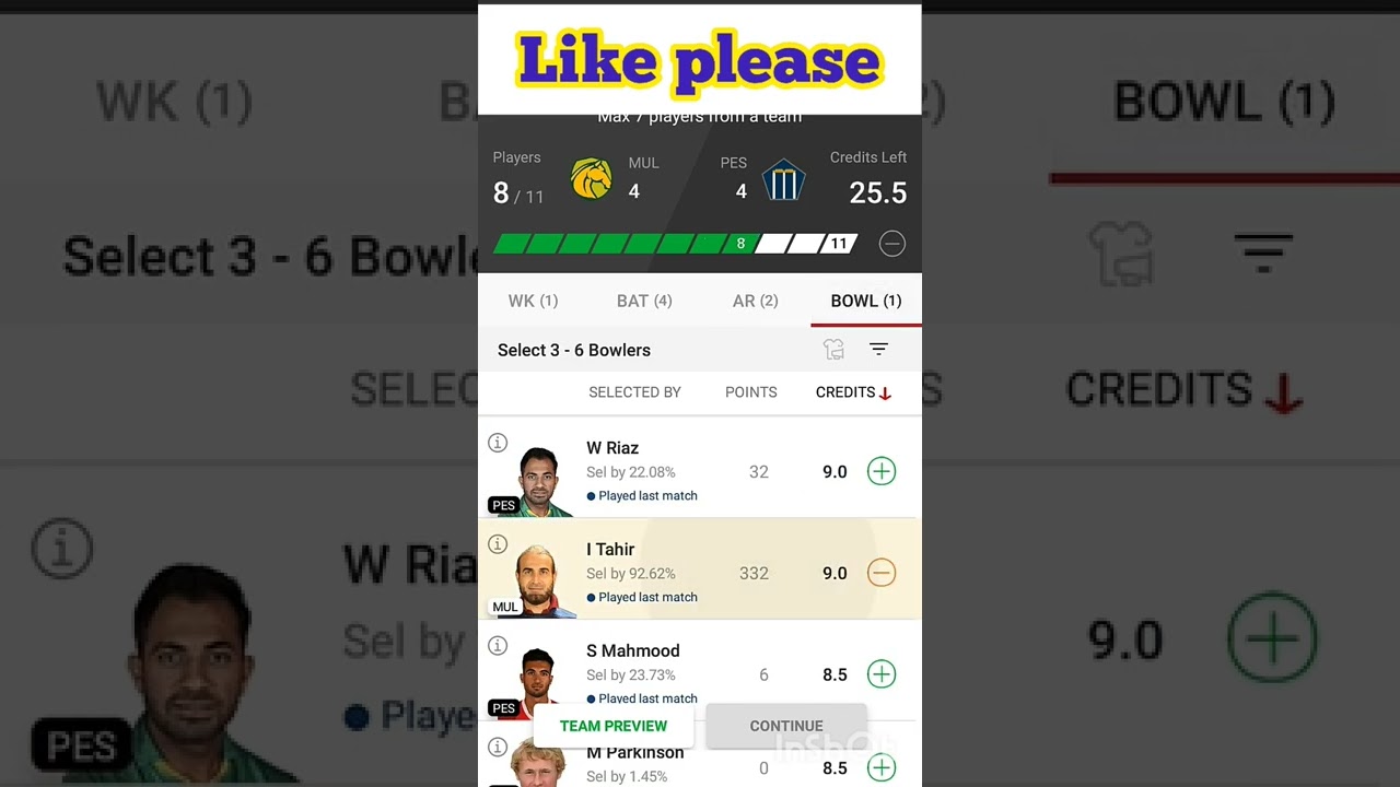 MUL vs PES Dream11 Prediction | Mul vs Pes Dream11 | 