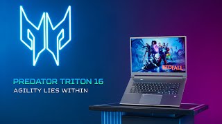 2023 Triton 16 | 16-inch Portable Gaming Laptop | Predator