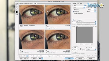 Photoshop Tutorial - Save vs Save for Web & Devices Incorrect