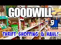 THRIFT WITH ME AT GOODWILL & HAUL! HOME DECOR THRIFT SHOPPING + How I Plan to Use My Thrift Finds!