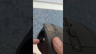 How to clean the trackball of an erogonomic mouse #mouse #ergonomics