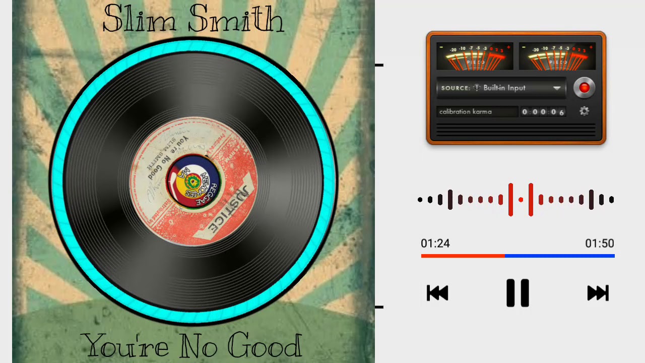 Slim Smith - You're No Good - YouTube