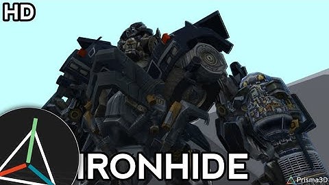 Transformers: Ironhide. [ Prisma 3d animation]