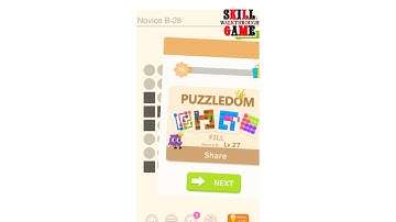 Puzzledom - Fill Novice B Level 1 - 50 - Walkthrough
