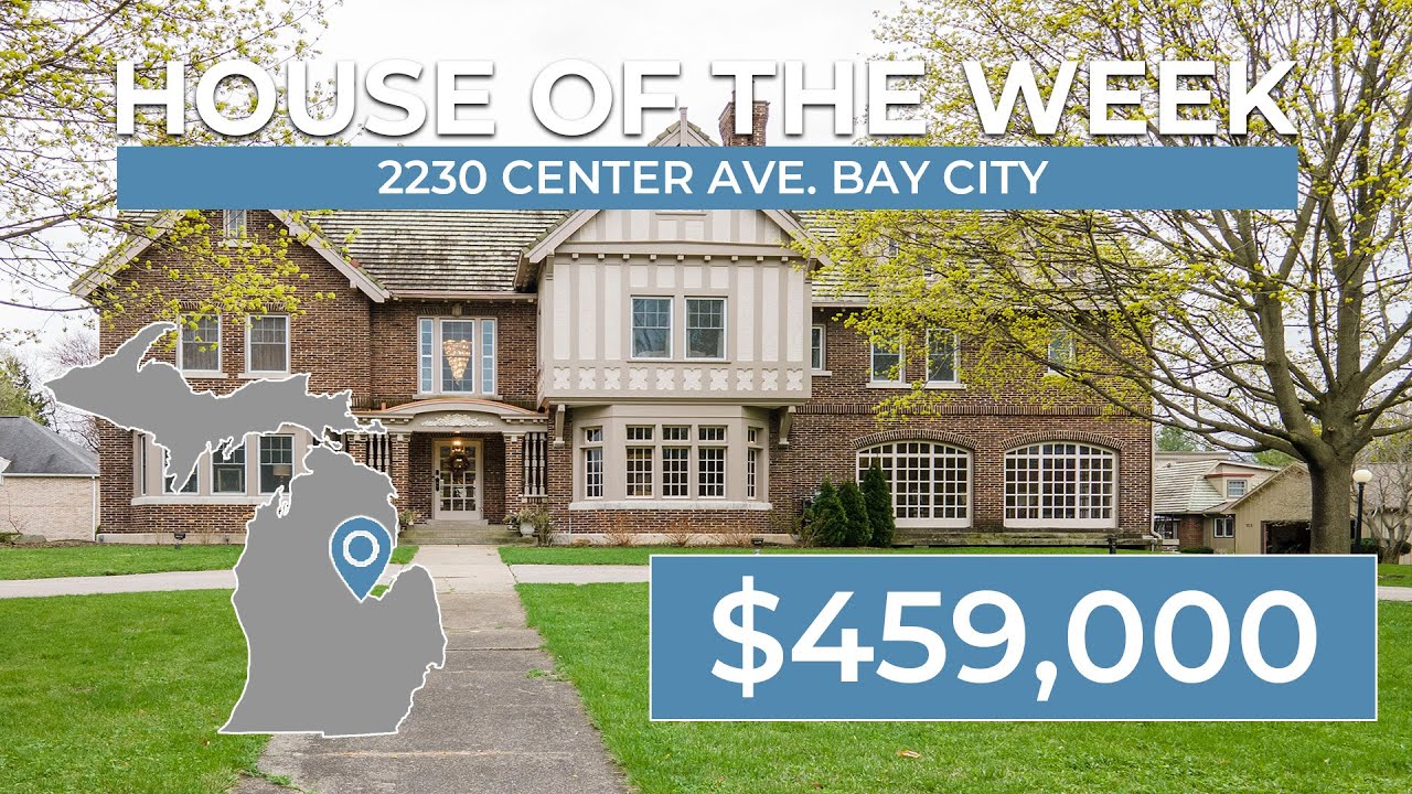 Bay City mansion on Center Avenue for sale under half a million YouTube