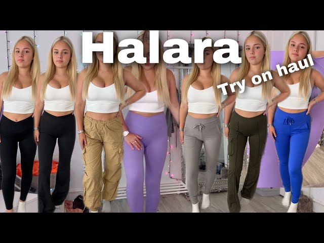 Halara leggings and jogger haul, the best cargos in the world?!