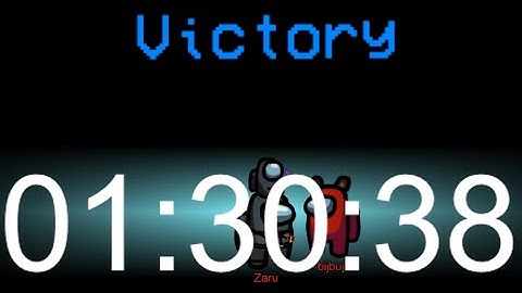 Among Us any% Speedrun 01:30:38