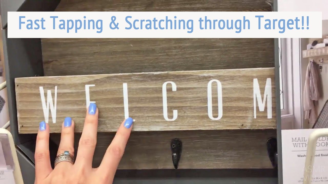 ASMR * Tapping through Target! * Scratching * Fast Tapping * Walk Through * No Talking * ASMRVilla