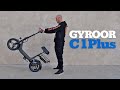 Electric scooter with seat  gyroor c1plus review