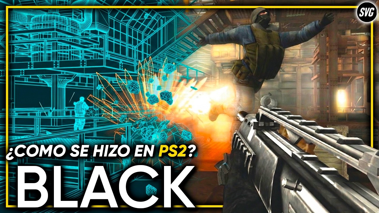Como BLACK es el mejor FPS que tiene la PS2