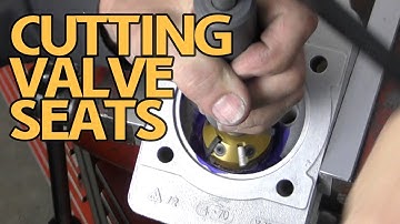 Cutting Valve Seats, How to Rebuild a Porsche 911Air-Cooled Cylinder Head Lesson 5