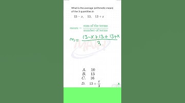 Arithmetic mean- average problem- SAT Math question