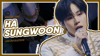 Ha Sungwoon - Wanna One | Line Evolution [Energetic - Beautiful Part III]