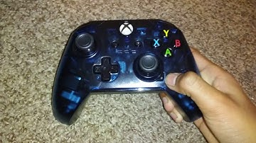 PDP xbox one midnight blue wired controller! unboxing&review