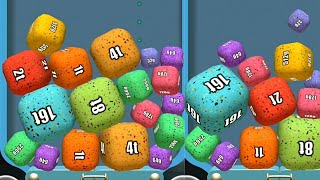 Merge Cube 2048 Walkthrough Gameplay#casualgames #gameparkarea#mergecube#puzzlegame screenshot 2