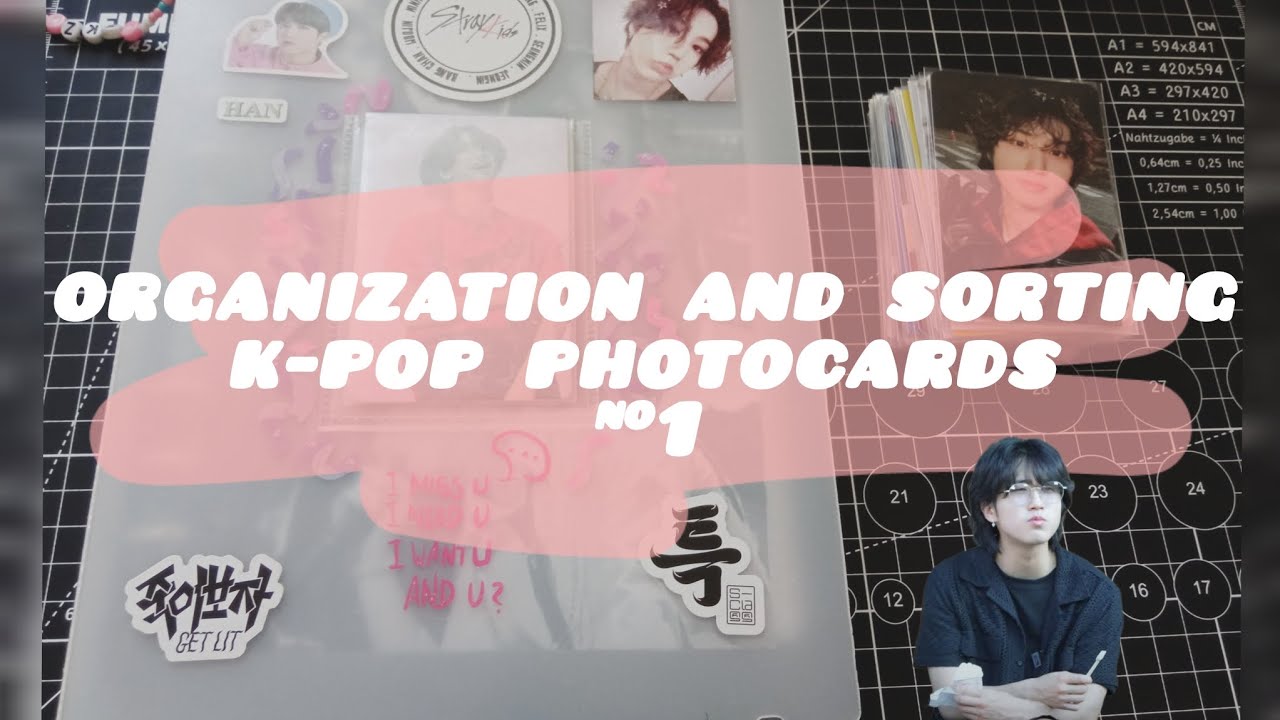биндер тур/организация биндера #1 / organization and sorting k-pop photocards