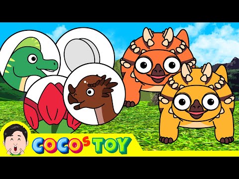 Baby Dino, Guard the Food <strong>Storehouse</strong>!｜dino cartoon, baby dino story｜CoCosToy
