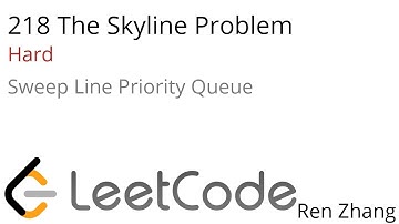 Leetcode 218 The Skyline Problem