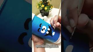 DIY Easy Bottle Artwork | Unique & Relaxing Activity To You All | #art #shorts