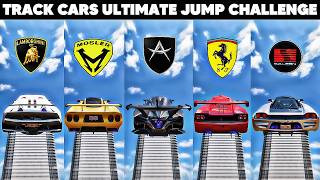Extremely Track Cars vs Airplanes Ultimate Jump Challenge | Forza Horizon 5 ✈️ screenshot 3