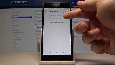 How to Restore App Preferences on SONY Xperia XZ Premium – Default App Preferences