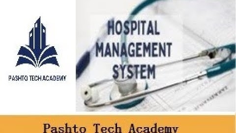 Lecture 1: Hospital Management System Database Design & Main Form | Pashto Tutorial