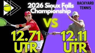 Matthew Fullerton(12.71 UTR) vs Maddox Lundell(12.11 UTR) Championship Match South Dakota Open 2026