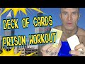 PRISON WORKOUT Deck of cards 💪 😎 ☕️ 