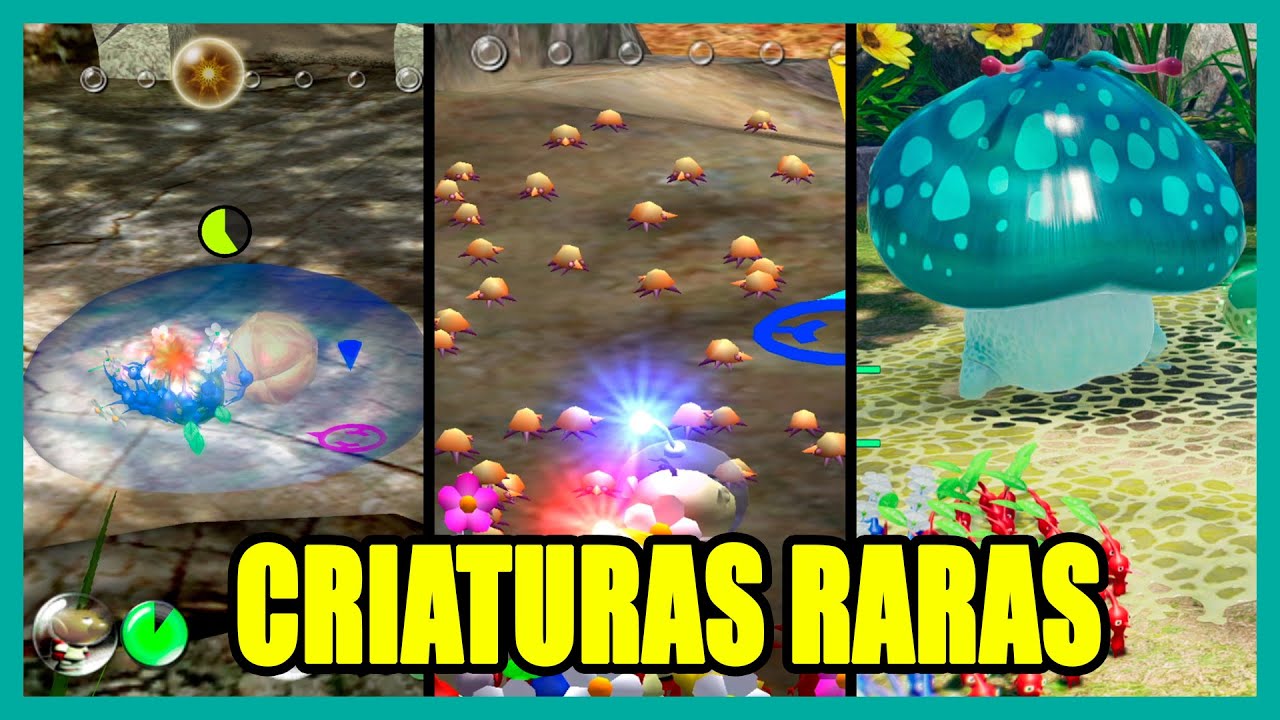 Enemigos raros que aparecen pocas veces en Pikmin