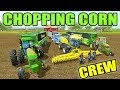 Farming Simulator 2017: Corn Chopping with Crew 🇨🇦
