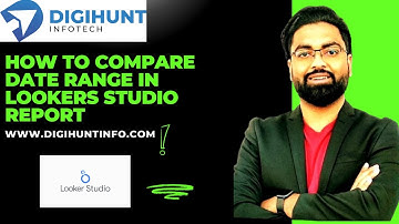 How to Compare Date Range In Lookers Studio Report. #lookerstudio