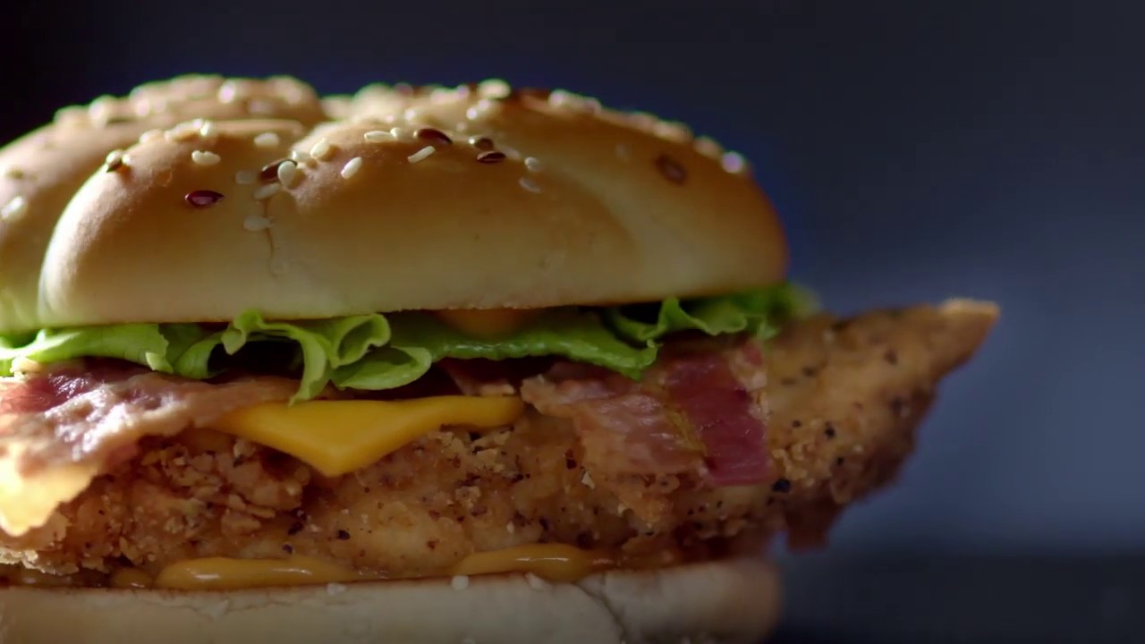 Our tasty Chicken Breast Sandwich with Bacon & Cheese YouTube