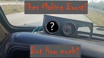 1.6 NA diesel turbo conversion acceleration! MUCH BOOST!!