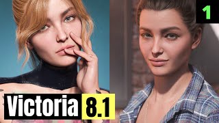 Daz Studio 4.15 | Victoria 8.1 bundle | Victoria 8.1 the character download and review