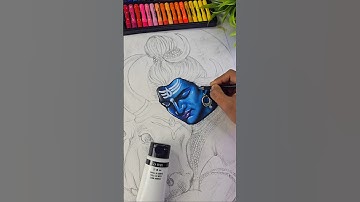 Mahadev Face Drawing 🔥 #shorts #mahadev #shiv #shiva #drawing #shivshankar #art #lordshiva #sawan