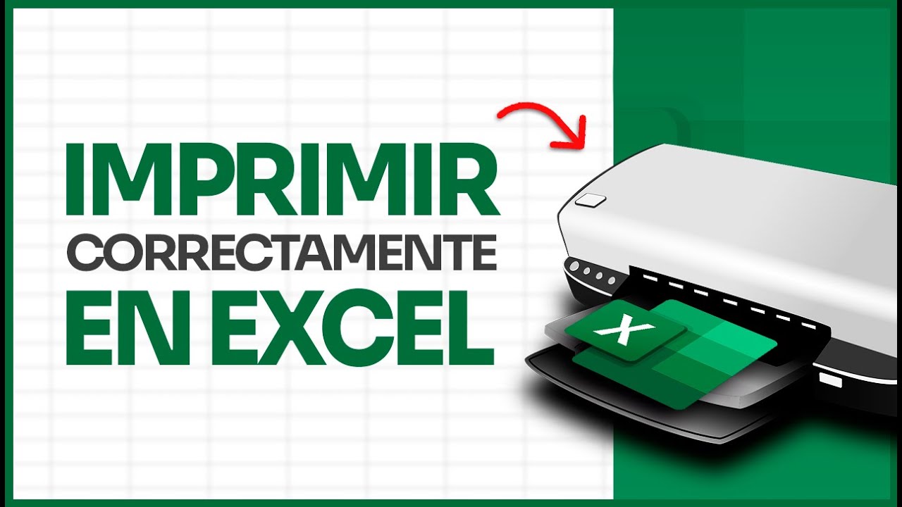 Cómo imprimir correctamente en Excel - YouTube