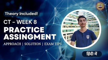 IITM Computational Thinking WEEK 8 Practice Assignment / IIT Madras Online Bs Degree #iitmadras