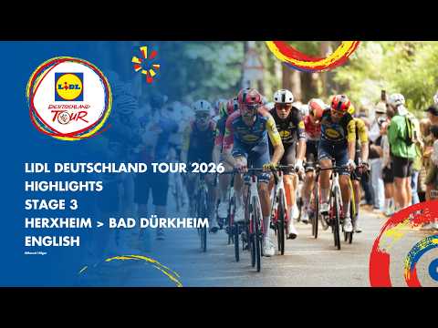 🇬🇧Stage 3 | Lidl Deutschland Tour 2026 | A duo fights for the victory