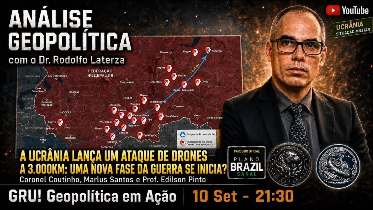 ANÁLISE GEOPOLÍTICA, COM O DR. RODOLFO LATERZA