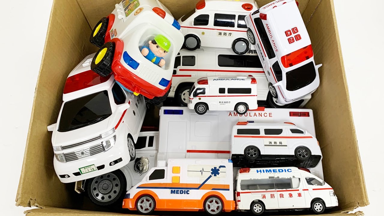 ミニカー◆自衛隊 救急車 8台 まとめ◆ジャンク◆1/150スケール ミニカー◇自衛隊 救急車 8台 まとめ◇ジャンク◇1/150スケール