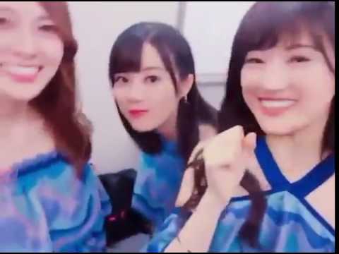 逃げ水披露終了後 白石麻衣 樋口日奈 生田絵梨花