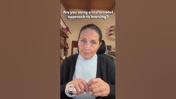 Are you using a multimodal approach to learning?