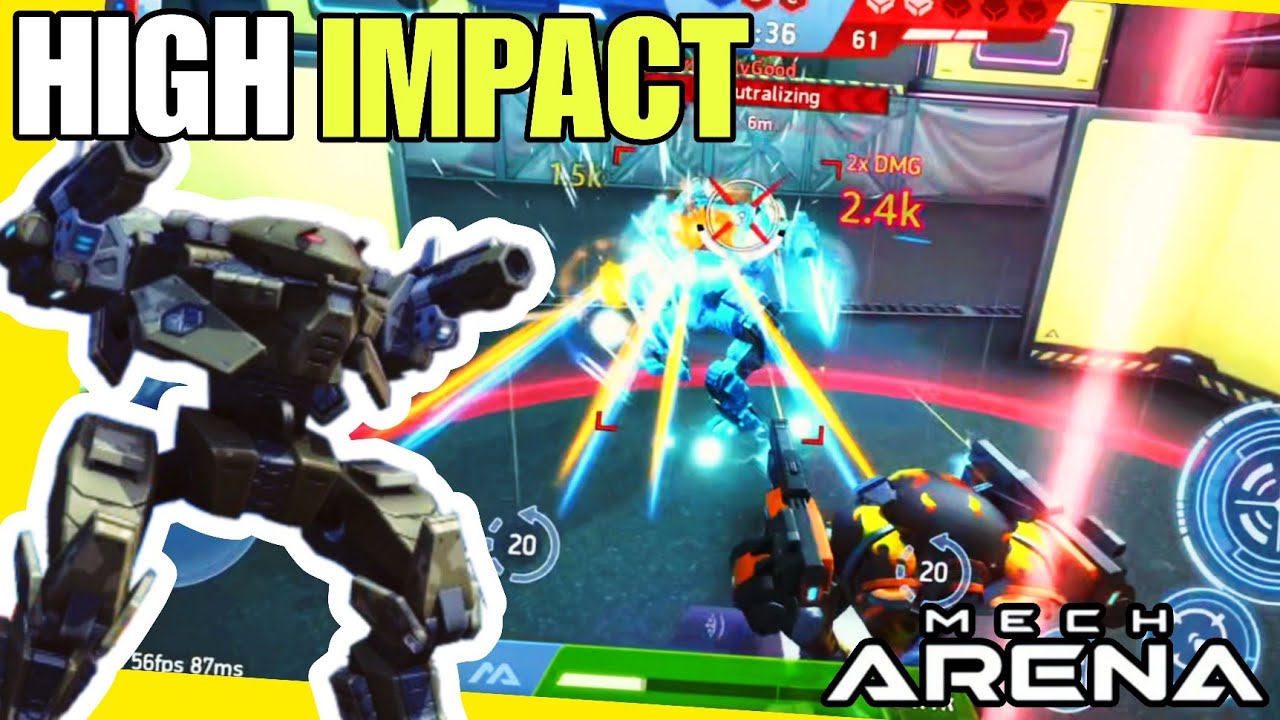 Heavy Hitter Mech — Crazy Damage Moments