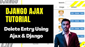 #19. Django delete Query Using Ajax | Django Ajax Tutorial